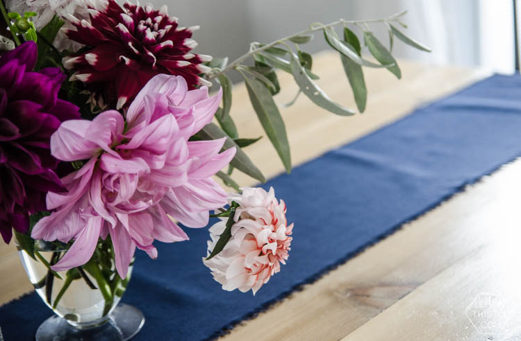 Love this natural and metallics autumn home tour