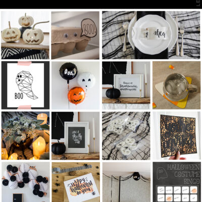 18 Rad halloween crafts, decor and printables