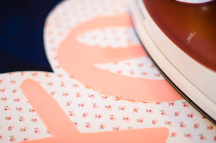 XO DIY Applique Pillow- cut with the Cricut Maker plus free pattern!