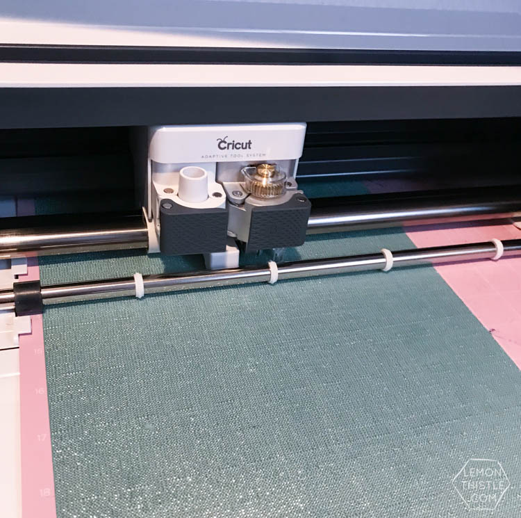 The easiest way to cut fabric for fabric ribbon- beautiful for holiday gift wrap!