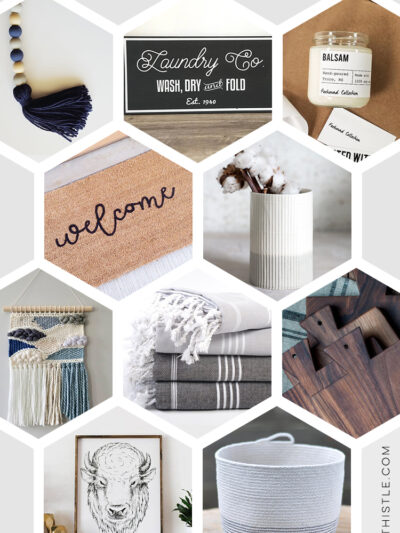 Etsy gift guide for the home decor lover- perfect gifts for her