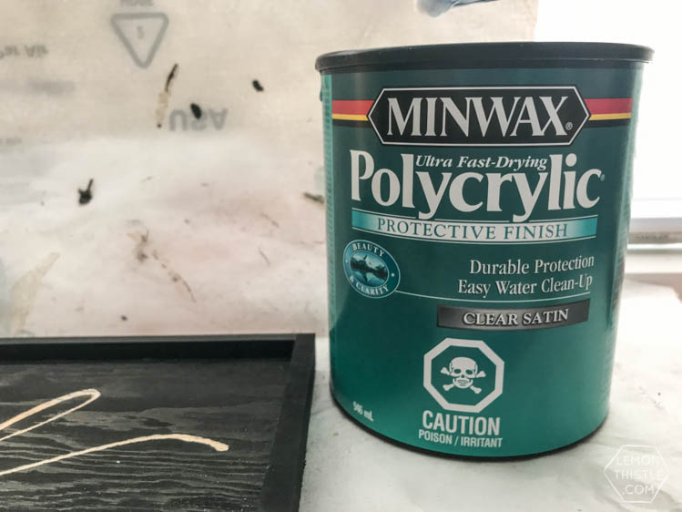 DIY Holiday Wooden Sign... I love this stain relief technique!