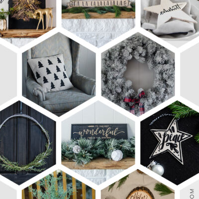 13 RAD DIYS FOR HOLIDAYS- I love these picks! Beautiful DIY Christmas decorations