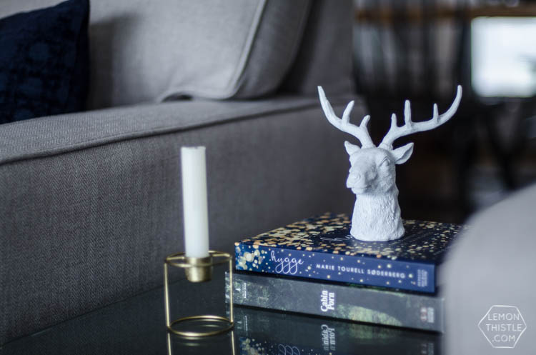 Modern Christmas Decorations- love this Family Friendly Holiday Home tour