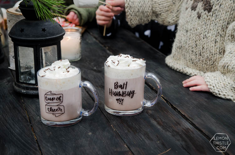 Backyard s'mores activity- perfect for an advent calendar activity- love the idea of doing them over candles too