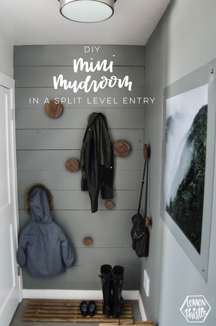 Mini Mud Room Makeover Making The Most Of A Split Level