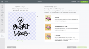 How to upload your own PNG image to cricut design space (screenshot tutorial)
