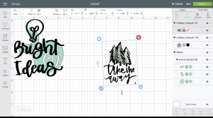 How to upload your own JPG image to cricut design space for print then cut (screenshot tutorial)