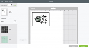 How to upload your own JPG image to cricut design space for print then cut (screenshot tutorial)