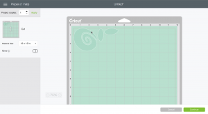 Screenshot: how to upload an SVG file to Cricut design space. 