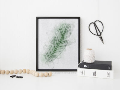 summer state of mind printable in frame