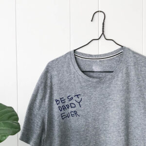 DIY Father's Day Gift Idea- Best Daddy Ever Tee Shirt