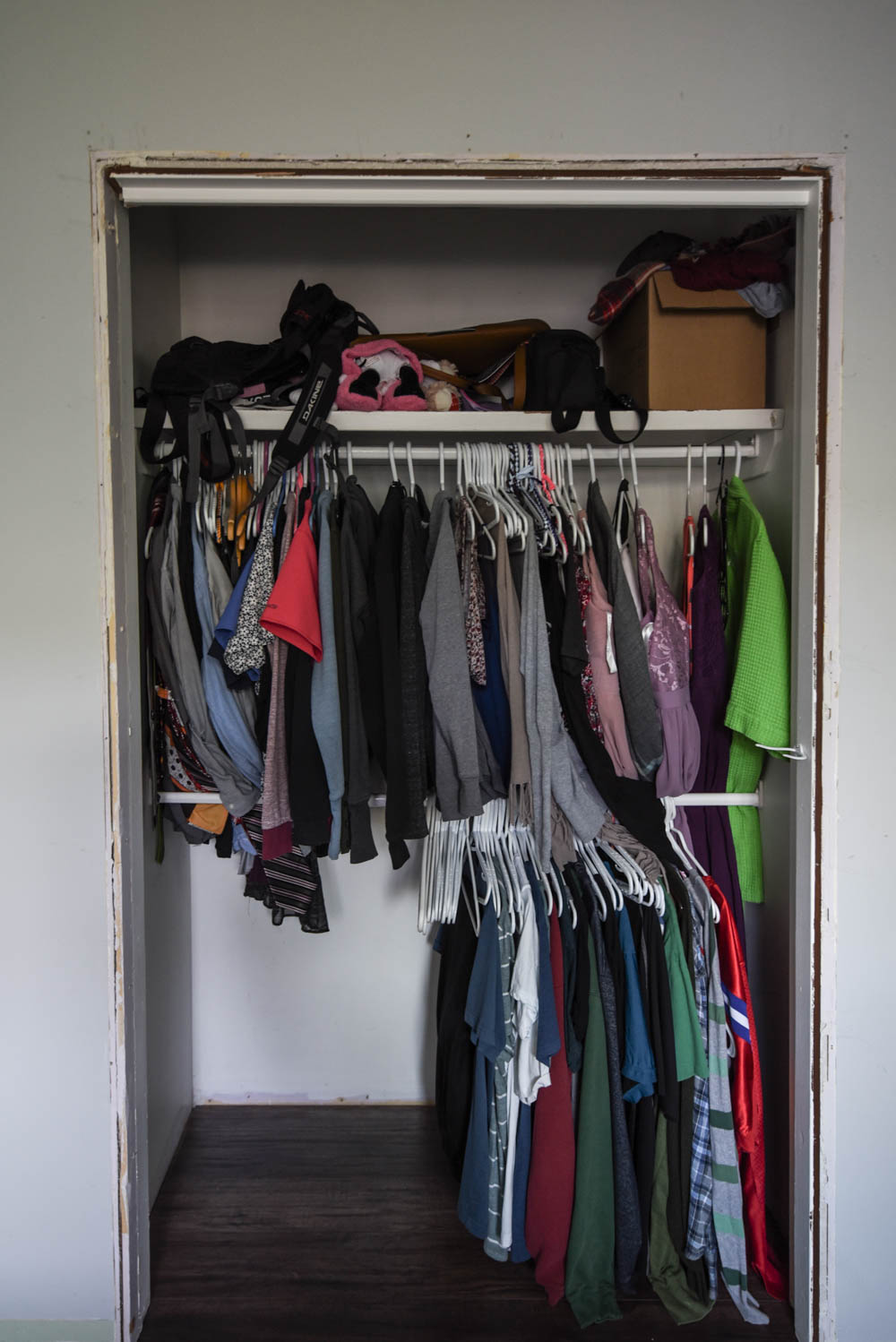 Closet Makeover- the Before photos