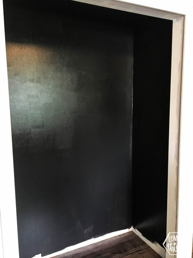 Painting it out Black