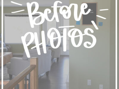 Our new house! The before photos