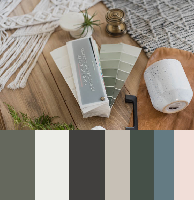 How we chose paint colours for our whole home- Tips and tricks!