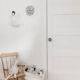 Cute kids room - beautiful brass door knob