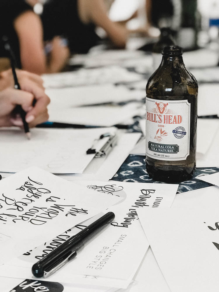 Brush lettering workshops! If you've wanted to learn hand lettering #kamloops
