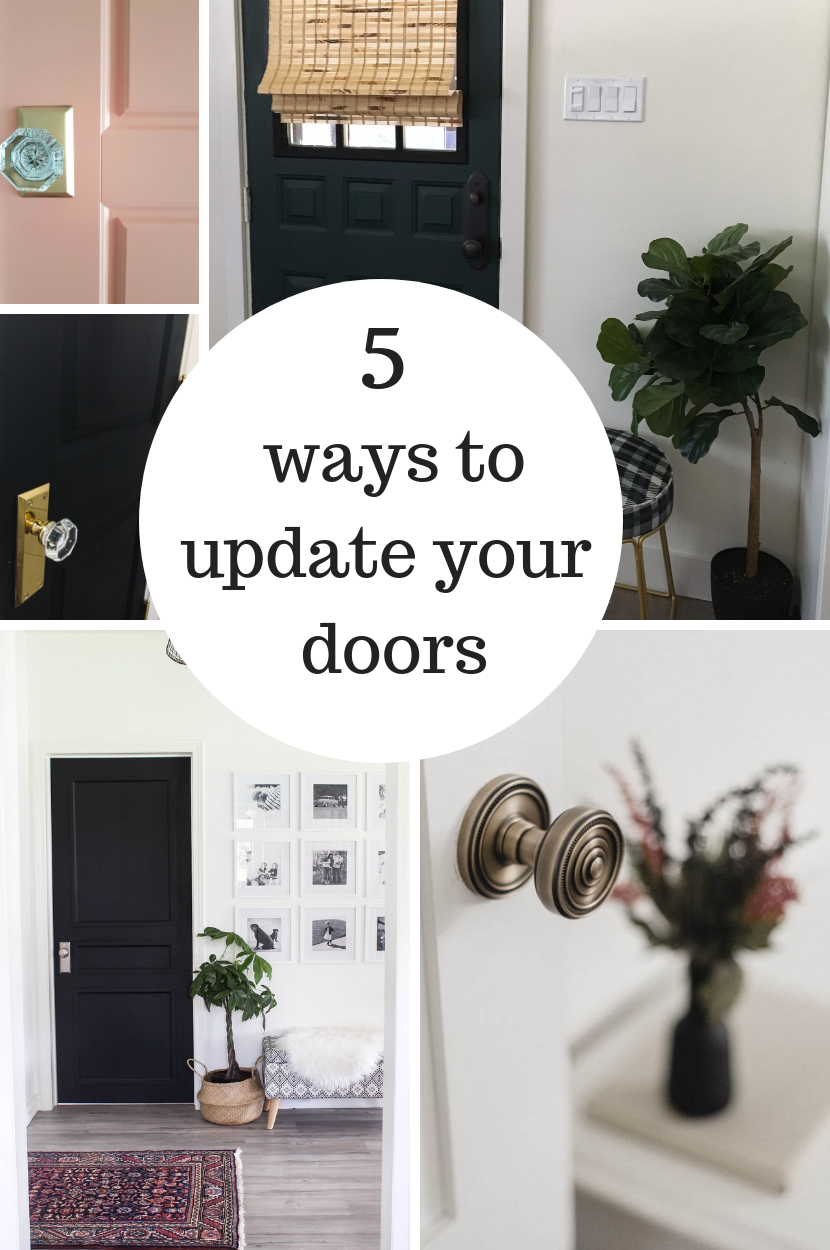 5 Ways to Update Interior Doors