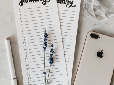 2019 Calendars - Free Printable list style calendars- perpetual for birthdays