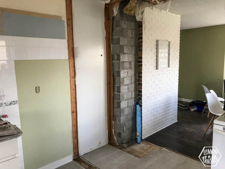 Kitchen Remodel progress update