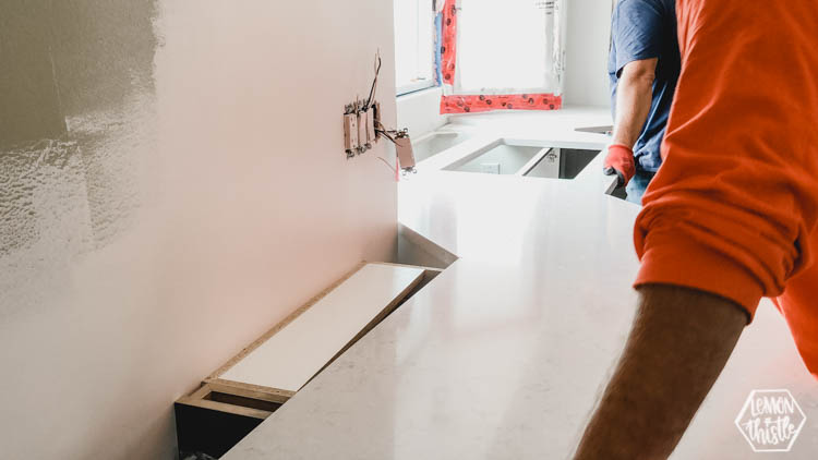 Quartz Countertop Install! Kitchen Remodel progress update