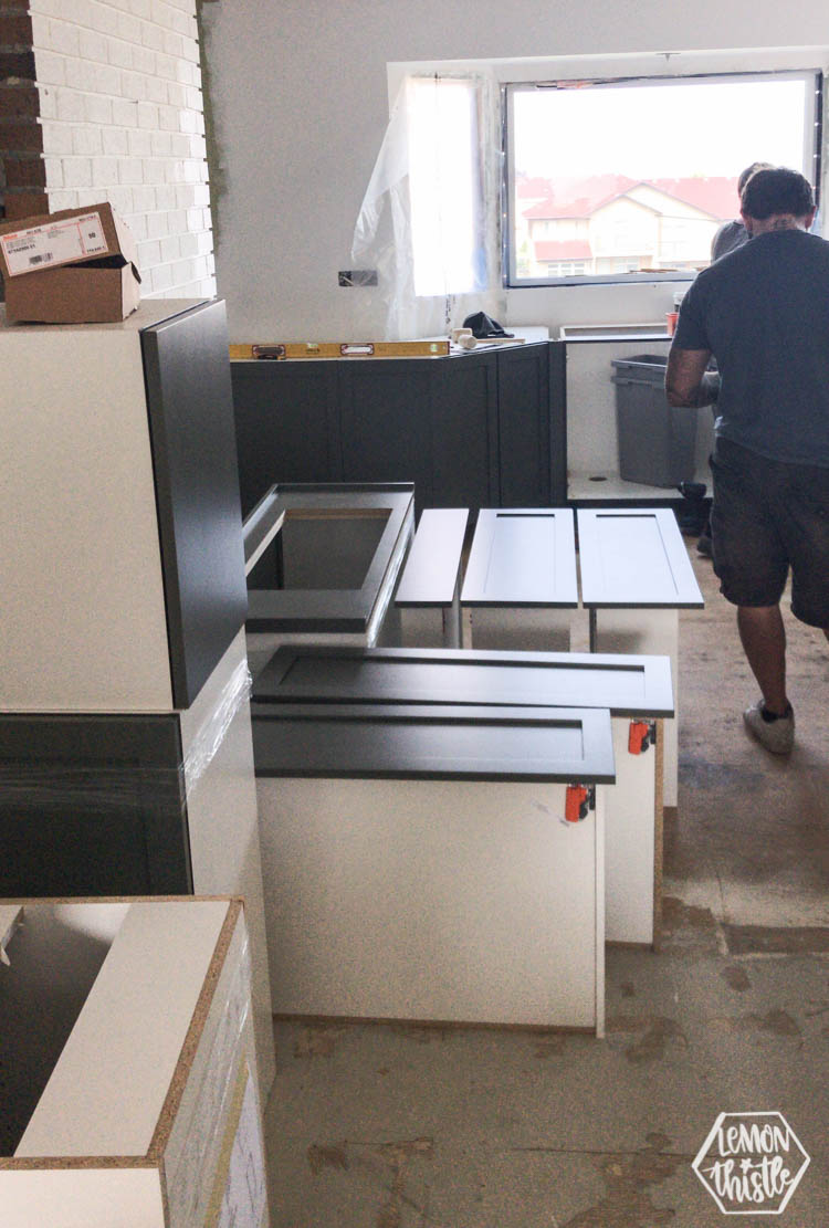 Cabinet Install! Kitchen Remodel progress update