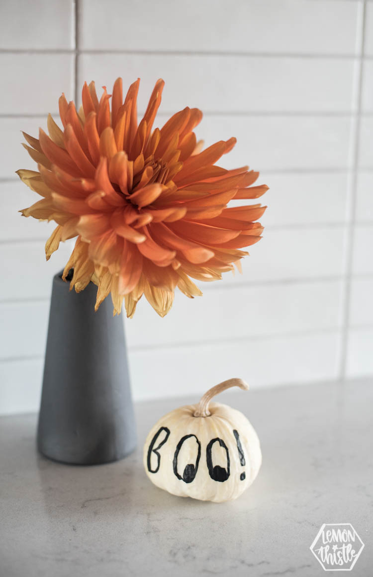 Halloween Hand Lettered Pumpkins