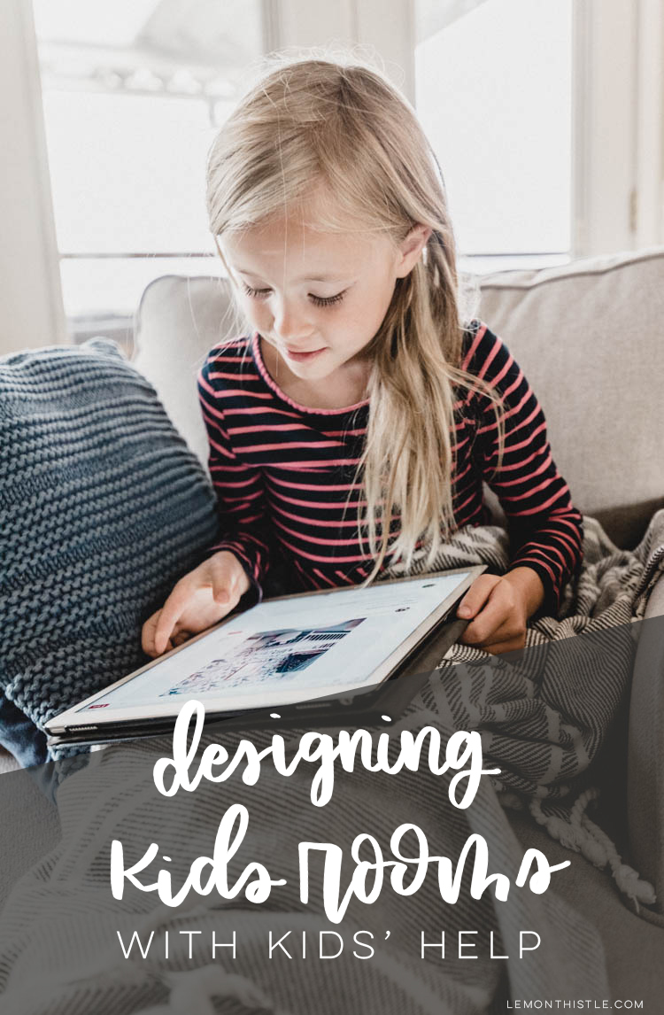 Text overlay - Tips to design your kids bedroom WITH them not just or them... and still love how it looks