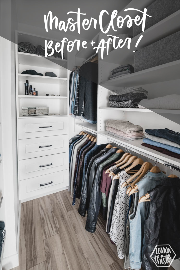 Walk In Closet Makeover | Tips for Maximizing Storage ...