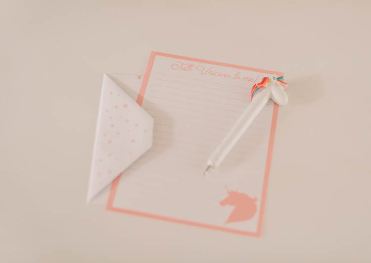 writing set for little girls