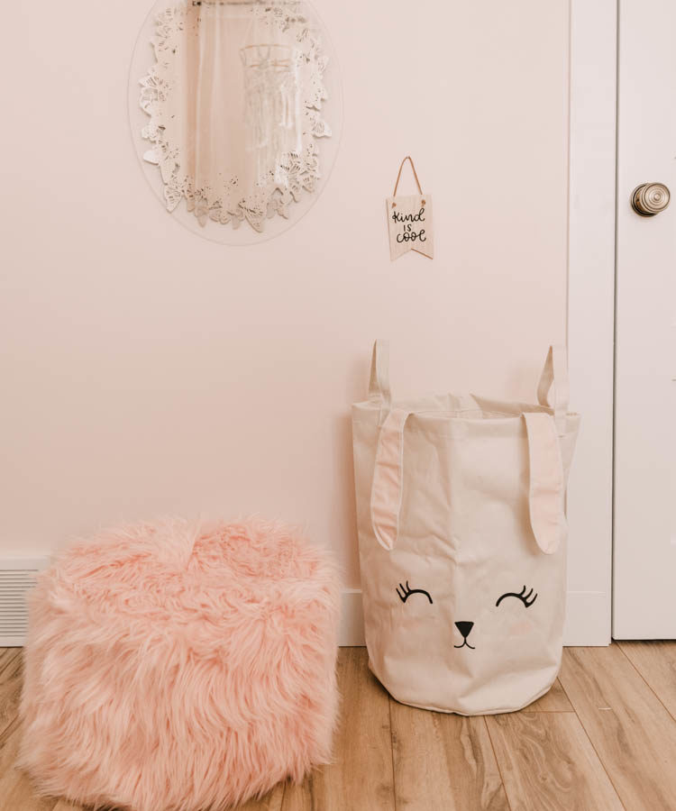 Little girls bedroom makeover