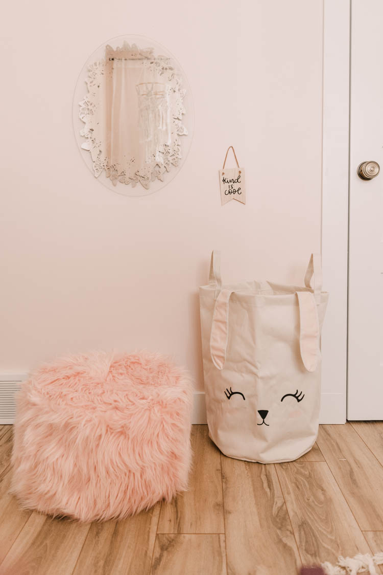 Little girls bedroom makeover