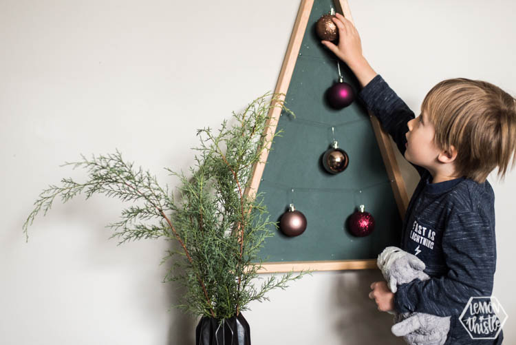 Modern DIY Ornament Holder Tree