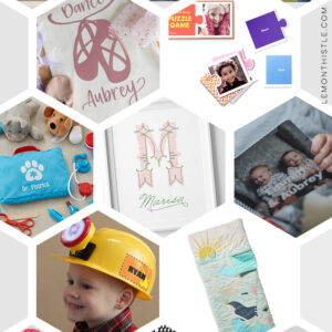 15 rad personalized gifts for kids... from monograms to prints to toys with their names- these gift ideas for kids are so fun!