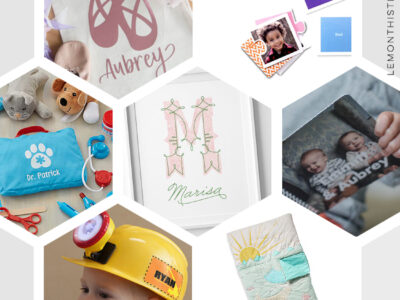 15 rad personalized gifts for kids... from monograms to prints to toys with their names- these gift ideas for kids are so fun!