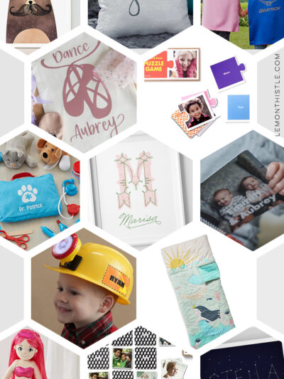 15 rad personalized gifts for kids... from monograms to prints to toys with their names- these gift ideas for kids are so fun!