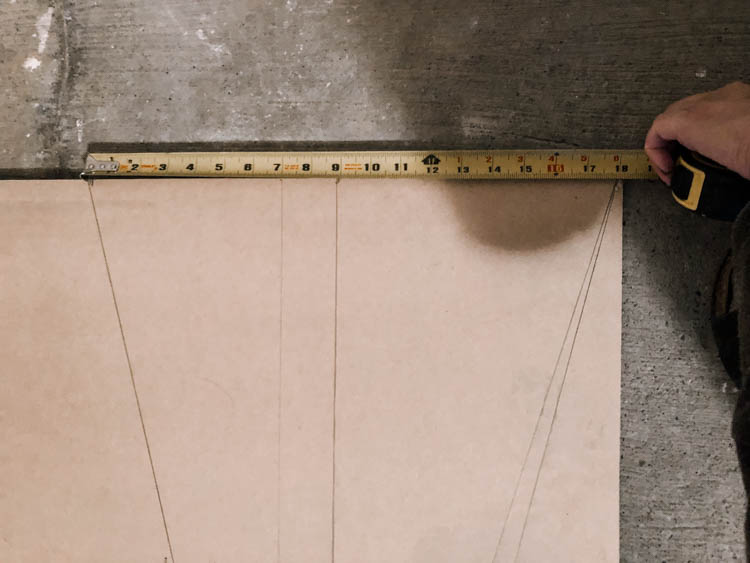 How to cut a triangle 