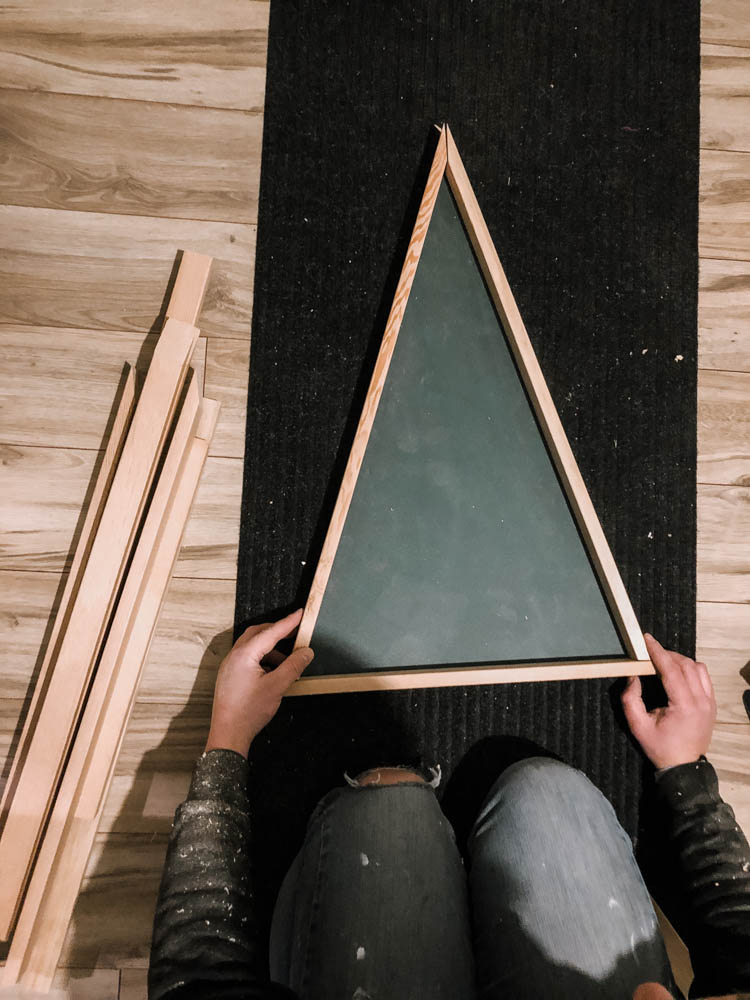 Making a DIY Christmas Tree Ornament Holder