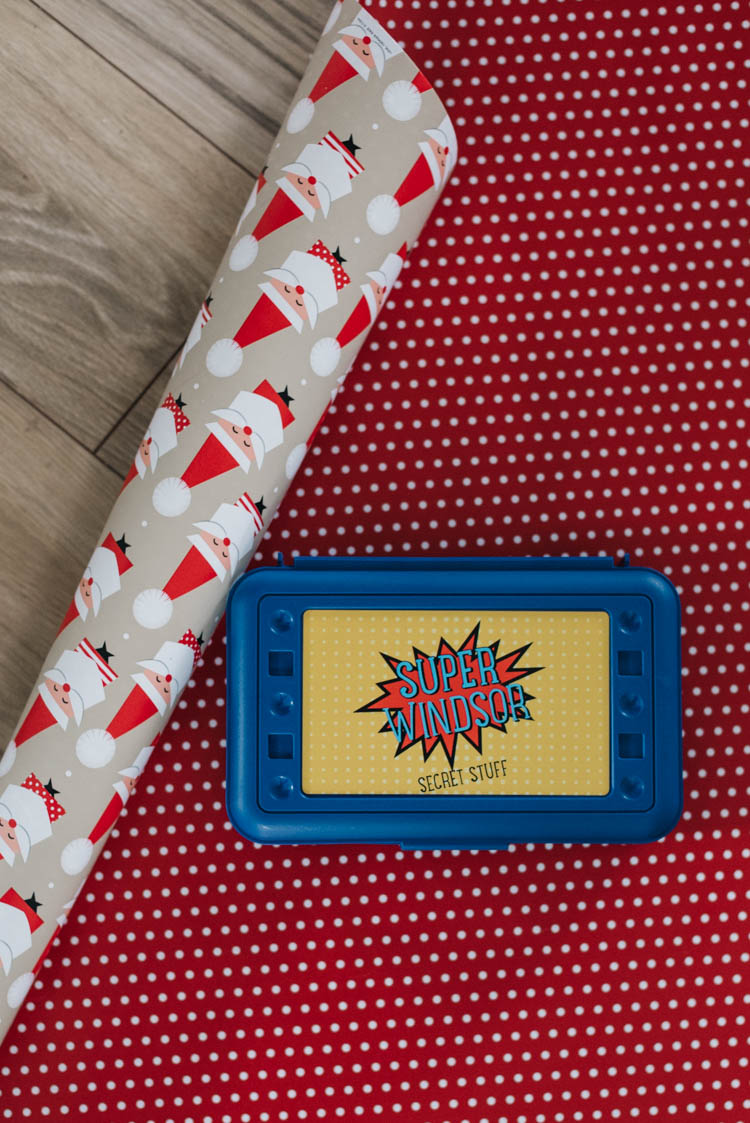 Secret Stuff! Ha! This is so cute for a little boy to keep all his treasures
