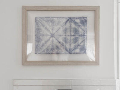 Simple DIY Faux Shibori tutorial