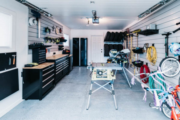 Our Garage Workshop Reveal - Lemon Thistle