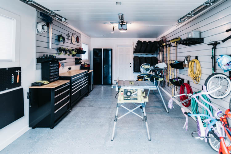 Garage Workshop Setup