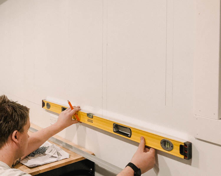 How to measure and mark before installing slat wall