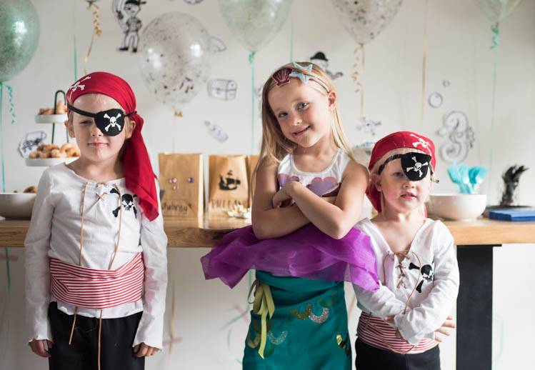 Pirate and Mermaid birthday party ideas