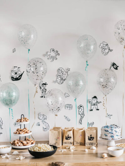 Pirate and Mermaid Birthday Party Idea