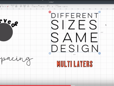 How to use advanced text features in Cricut Design Space