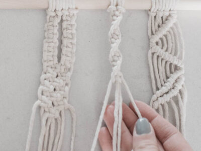 The 4 basic macrame knots you need for almost any wall hanging