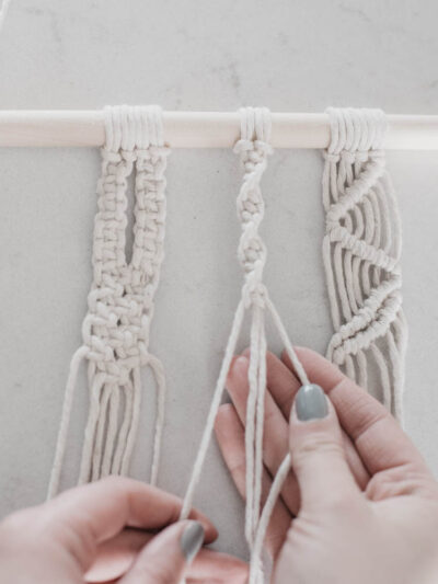 The 4 basic macrame knots you need for almost any wall hanging