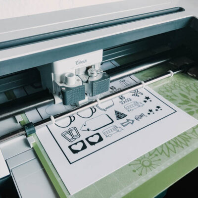 How to use the print then cut feature in cricut design space